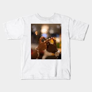 infinite love art couple gift Kids T-Shirt